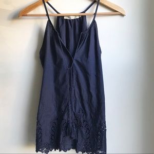 Solitaire Crochet Top S